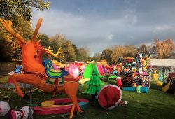 Build of Magical Lantern Festival 2017 @ Chiswick House