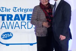 Judith Charmers - Telegraph Travel Awards 2014