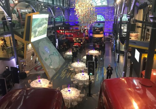 Dinner at The London Transport Museum
