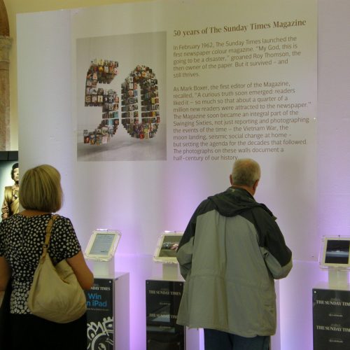 Sunday Times Magazine's 50th Anniversary Exhibition in Manchester